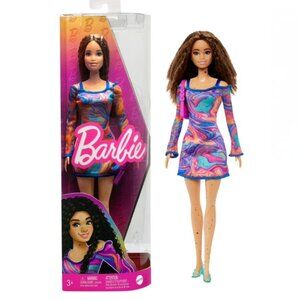 Barbie Fashionistas Doll #206 with Crimped Hair and Freckles